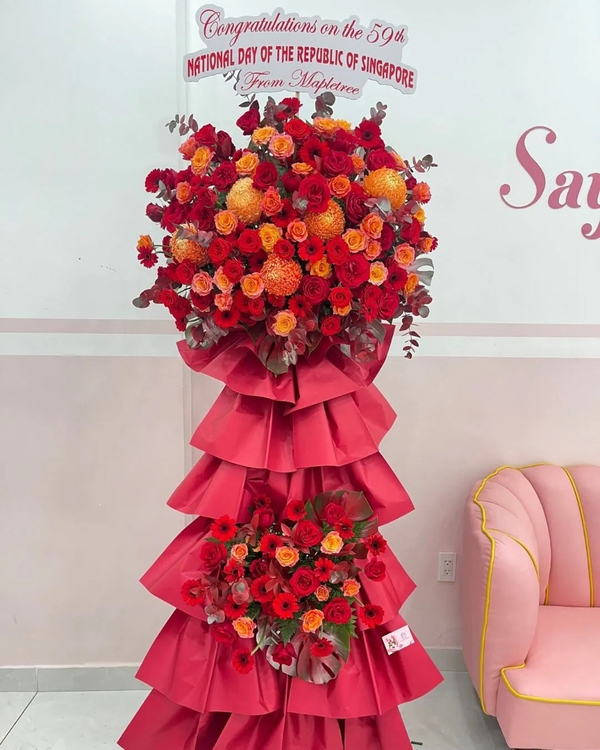 Kệ Hoa Khai Trương ANF6