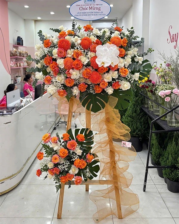 Kệ Hoa Khai Trương ANF17