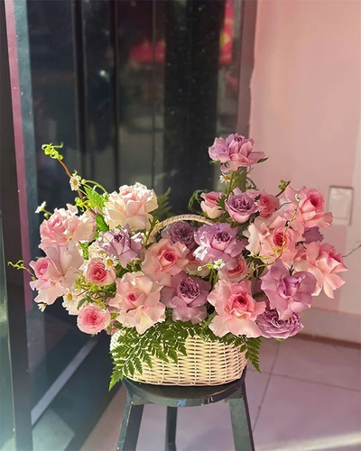 Giỏ Hoa Chúc Mừng ANF13